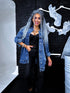 F3241 Dark Blue Denim Jacket